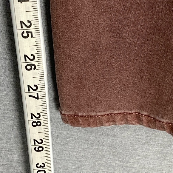 M Jeans by Maurices High Rise Womens Large Regular Tapered Leg Plum Mom Jeans - Picture 11 of 11